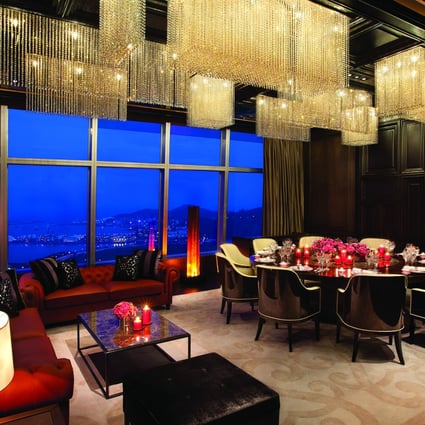 One of four VIP dining rooms at the Grand Club.