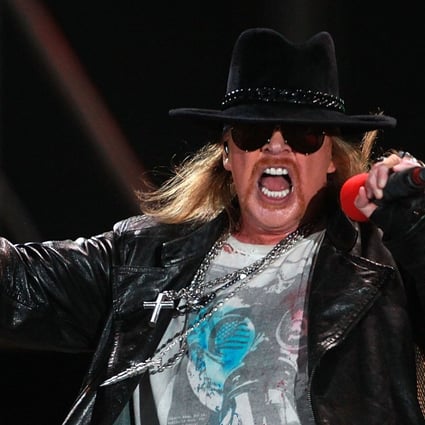 Photographers at Axl Rose's concerts sign contracts that give the rights to him and his team. Photo: Getty