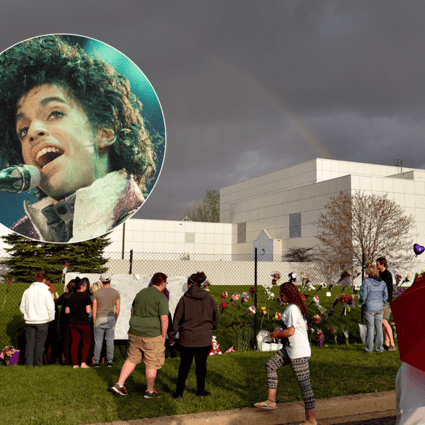After his death in April, Prince's fans have turned his renowned Paisley Park in Minneapolis into a memorial for the musician. Photo: Getty/AP