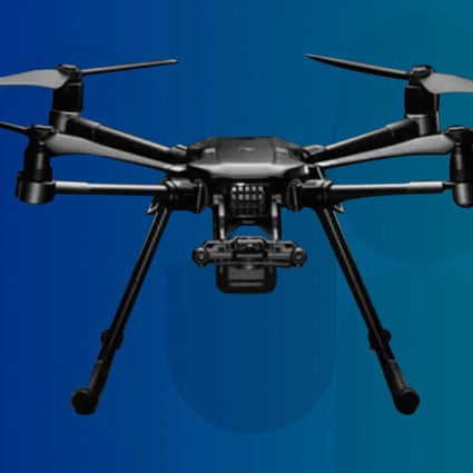 The professional-level Matrice 210 will be one of the models sold by DJI and Axon. (Picture: DJI).