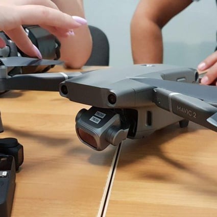 A photo purporting to be of DJI’s Mavic 2. (Picture: DroneDJ)