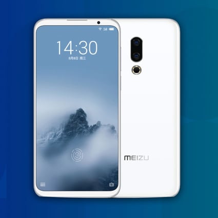 The Meizu 16 also features face unlock and a dual camera on the back. (Picture: Meizu)
