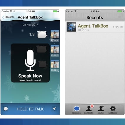 TalkBox was the first app in China to let users send voice messages. (Picture: TalkBox on the iOS App Store)