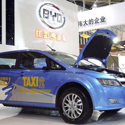 Rumours of Berkshire Hathaway cutting its stake in electric car maker BYD were partly cited for yesterday's heavy sell-off in the mainland company. Photo: Reuters
