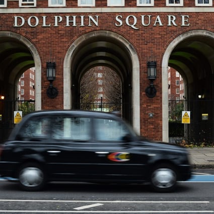 Some of the alleged abuse of children is said to have taken place at Dolphin Square estate near Parliament House in London. Photo: EPA