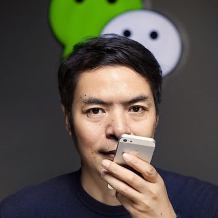 Creator of WeChat Zhang Xiaolong, also known as Allen Zhang, looking at you like you’re an app about to be blocked. (Picture: Tencent)