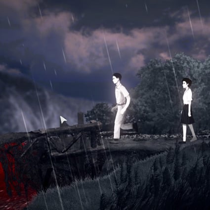 Yup, it’s a river of blood. You shall continue to expect this game to be one of realism. (Picture: Red Candle Games)