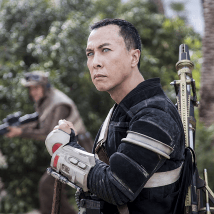 Donnie Yen as Chirrut Îmwe in Rogue One. (Picture: Lucasfilm)