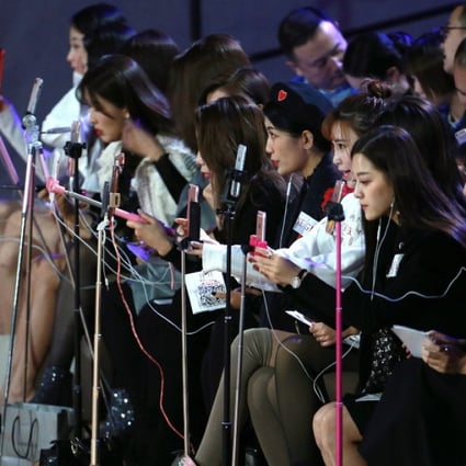 Live streamers at an event in Beijing in October 2017. (Picture: EPA-EFE/WU HONG)