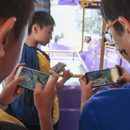 The government has been working on an anti-addiction policy aimed at minor gamers for the past two years. Photo: SCMP