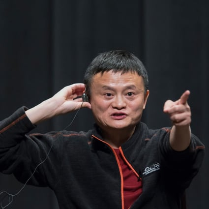 Jack Ma speaking at an event at Waseda University in Tokyo in April 2018. (Picture: Bloomberg)