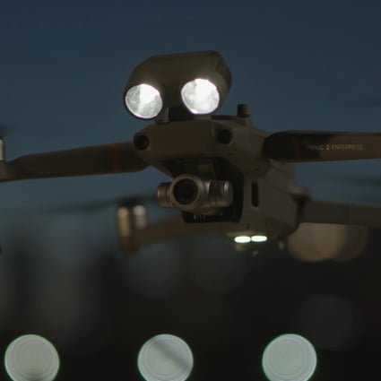 DJI recently demonstrated how its new app identifies drones using the Mavic 2 Enterprise. (Picture: DJI)