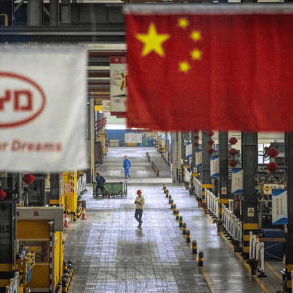 BYD is China’s leading electric car maker. (Picture: EPA)