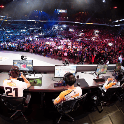 Major esports matches like those of the Overwatch League usually draw large crowds, which China is trying to avoid. (Picture: Blizzard)