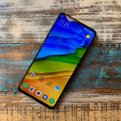The Xiaomi Mi Mix 3 phone. (Picture: Ben Sin/South China Morning Post)