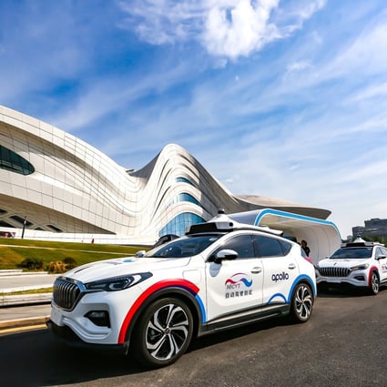 Baidu launched its robotaxi services in Changsha, capital of Hunan province, with a fleet of 45 cars on  September 26, 2019. (Picture: Baidu)