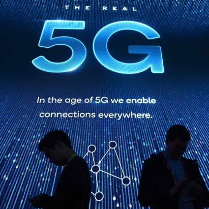 China is betting on infrastructure investment to help boost economic growth, paying special attention to 5G deployment. (Picture: SCMP)