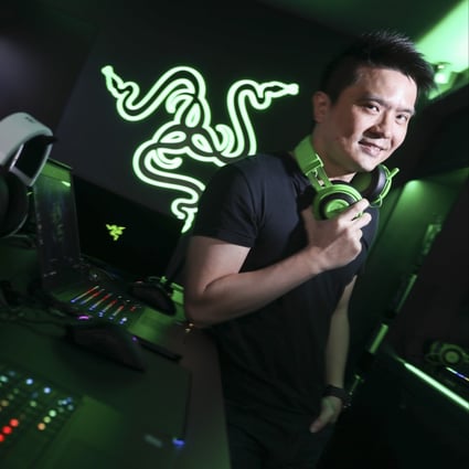 Razer CEO and co-founder Min-liang Tang at the Razer Store in Hong Kong on June 16, 2017. (Picture: Nora Tam/SCMP)