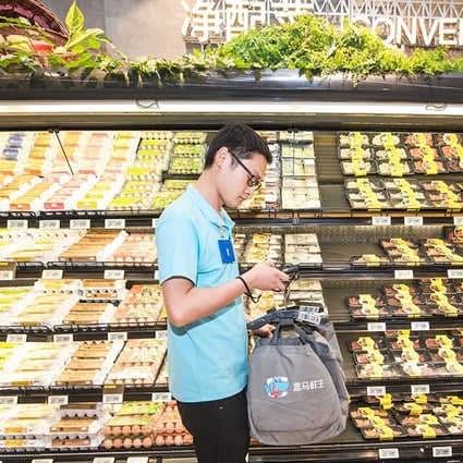 Freshippo runs a delivery service in addition to its physical outlets. (Picture: Alibaba)