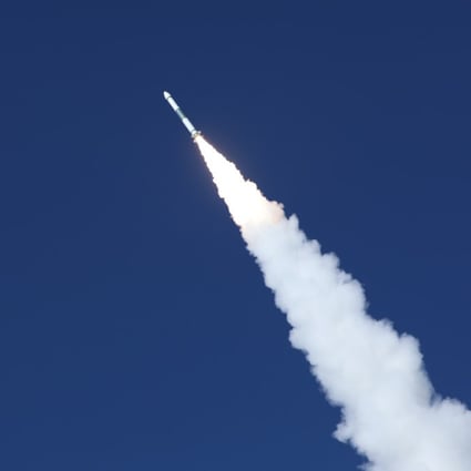 The Jilin-1 Gaofen 02B satellite being launched with Kuaizhou-1A (KZ-1A) rocket from the Taiyuan Satellite Launch Center in China's northern Shanxi Province in December 2019. (Picture: Xinhua)