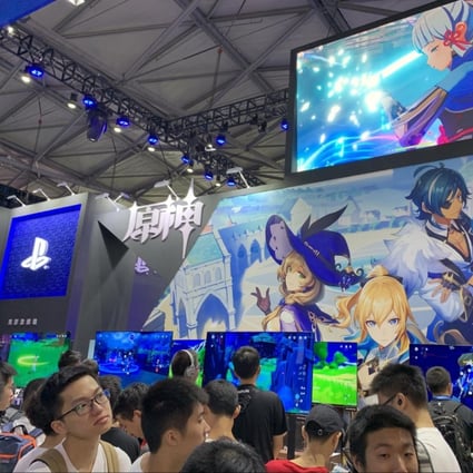 Visitors at Sony’s pavilion at ChinaJoy 2019. (Picture: Josh Ye/Abacus)