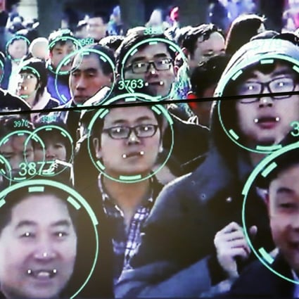 A demonstration of facial recognition software at the Security China 2018 exhibition on public safety and security in Beijing. (Picture: Reuters)