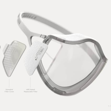 Amazfit, the smartwatch brand under Huami, is creating a futuristic mask with filtration equal to that of N95 masks. (Picture: Huami)