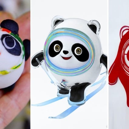 Winter Olympics mascot Bing Dwen Dwen merchandise has gone out of stock, prompting a rise in DIY sites for people to make their own versions. SCMP artwork.