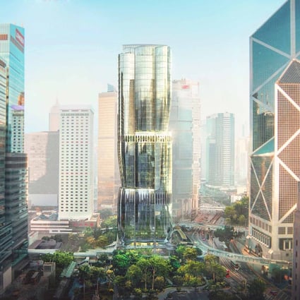 The Henderson, located adjacent to Hong Kong Park and Chater Garden in Hong Kong’s Central Business District, is set to become “an icon amongst icons”. (Rendering by Arqui9)