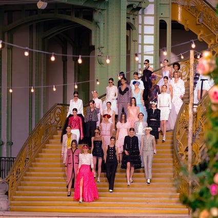 Family and flowers were the twin themes of the Chanel Haute Couture Spring/Summer 2021 collection, shown at Paris Haute Couture Week. Photo: Chanel