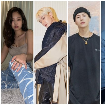 Jennie from Blackpink, Baekhyun from Exo, Jackson Wang, G-Dragon and IU. Photos: @jennierubyjane; @baekhyunee_exo; @jacksonwang852g7; @dlwlrma/ Instagram, @MGBB88/Twitter