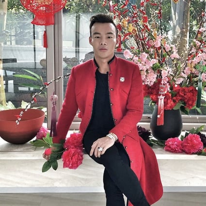 Kane Lim looking striking in red. Photo: @kanelk_k/Instagram