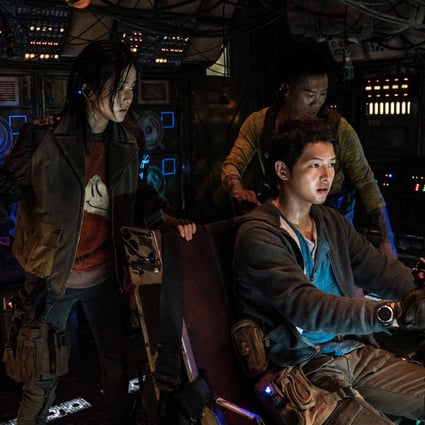The cast of Space Sweepers, South Korea’s hit new sci fi film. Photo: Netflix