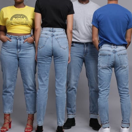 Unspun jeans that are scanned to fit. Photo handout