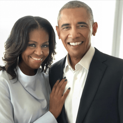 Michelle Obama and Barack Obama. Photo: @michelleobama/Instagram
