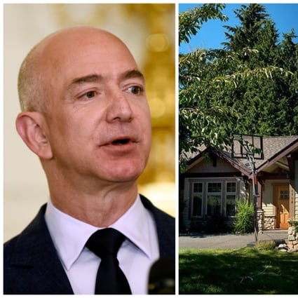 The garage that made me: Jeff Bezos programmed the first version of the Amazon website from his garage in Washington. Photos: AP; The Washington Post