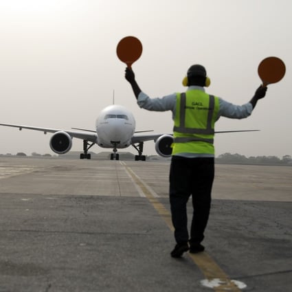 The first shipment of Covid-19 vaccines distributed by the Covax Facility arrives at the Kotoka International Airport in Accra, Ghana, on February 24. Photo: Unicef via AP