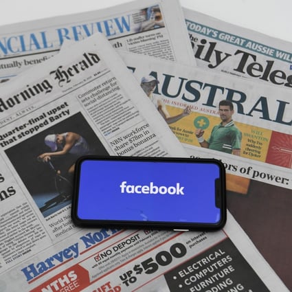 Facebook and Australia were locked in a stand-off over proposed legislation that challenged Facebook and Google’s dominance in the news content market. Photo: AAP Image