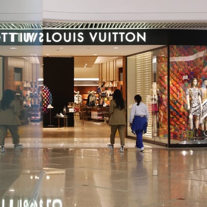 The former Louis Vuitton store in the Times Square mall in Causeway Bay, Hong Kong. Photo: Winson Wong