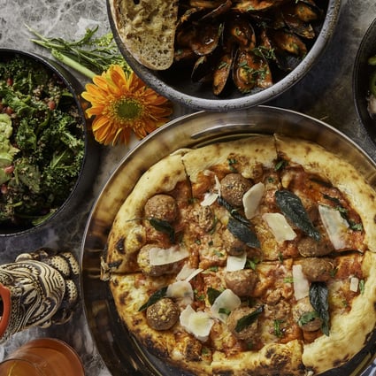 Cabana Breeze’s meatball pizza and seafood selection, a new offering to try in Tung Chung, Hong Kong, this month. Photo: Cabana Breeze