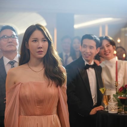 Lee Ji-ah, seen in a still from hit K-drama The Penthouse, is one of three lesser-known actresses returning to the screen. Photo: SBS