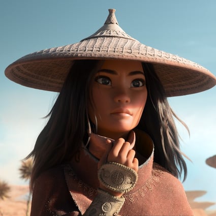 A still from Raya and the Last Dragon. As an evil force threatens the kingdom of Kumandra, it is up to warrior Raya to leave her Heart Lands home and track down the legendary last dragon to help stop the villainous Druun. Photo: Disney
