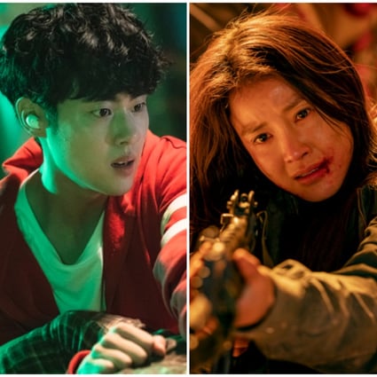 Kim Tae-ri in Space Sweepers, Jo Byeong-kyu in The Uncanny Counter and Lee Si-young in Sweet Home. Photos: Netflix