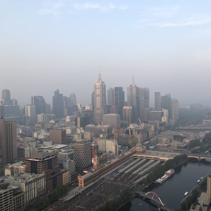 A view of the city of Melbourne. Yields on prime logistics assets in Sydney and Melbourne fell by a further 30-50 basis points in 2020. Photo: Xinhua 