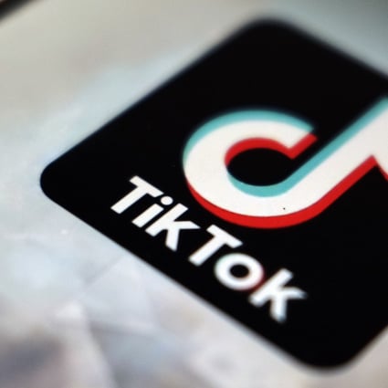 This Sept. 28, 2020 file photo shows a view of the TikTok app logo. Photo: AP