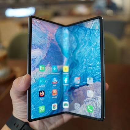 With the Google embargo and its heavy price tag, the Huawei Mate X2 relies on its superb hardware to attract buyers. Photo: Ben Sin