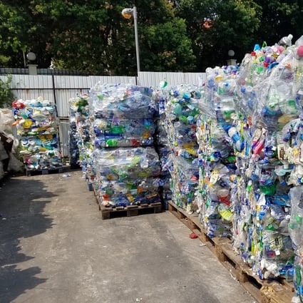 New Life hopes to recycle 110,000 plastic personal care bottles in the first year, a target that could rise to 210,000 in 2023. Photo: Tiffany Choi