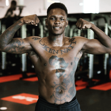 UFC fighter Israel Adesanya doesn’t win by accident, you know. Photo: @stylebender/Instagram