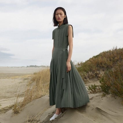 Top Chinese brand Icicle, known for its luxury womenswear, only uses natural fibres such as Japanese organic cotton, cruelty-free Chinese heavy silk and Belgian linen are used. Photo: @icicle__official/ Instagram