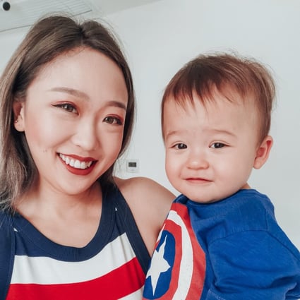After Ariel Lee (pictured with her son) returned to China from Hong Kong in spring 2020, she decided to help administer the Shanghai Arrivals and QuaranTeam groups on WeChat and look after SH Arrival Updates Japan to help others preparing for similar experiences. Photo: Courtesy of Ariel Lee